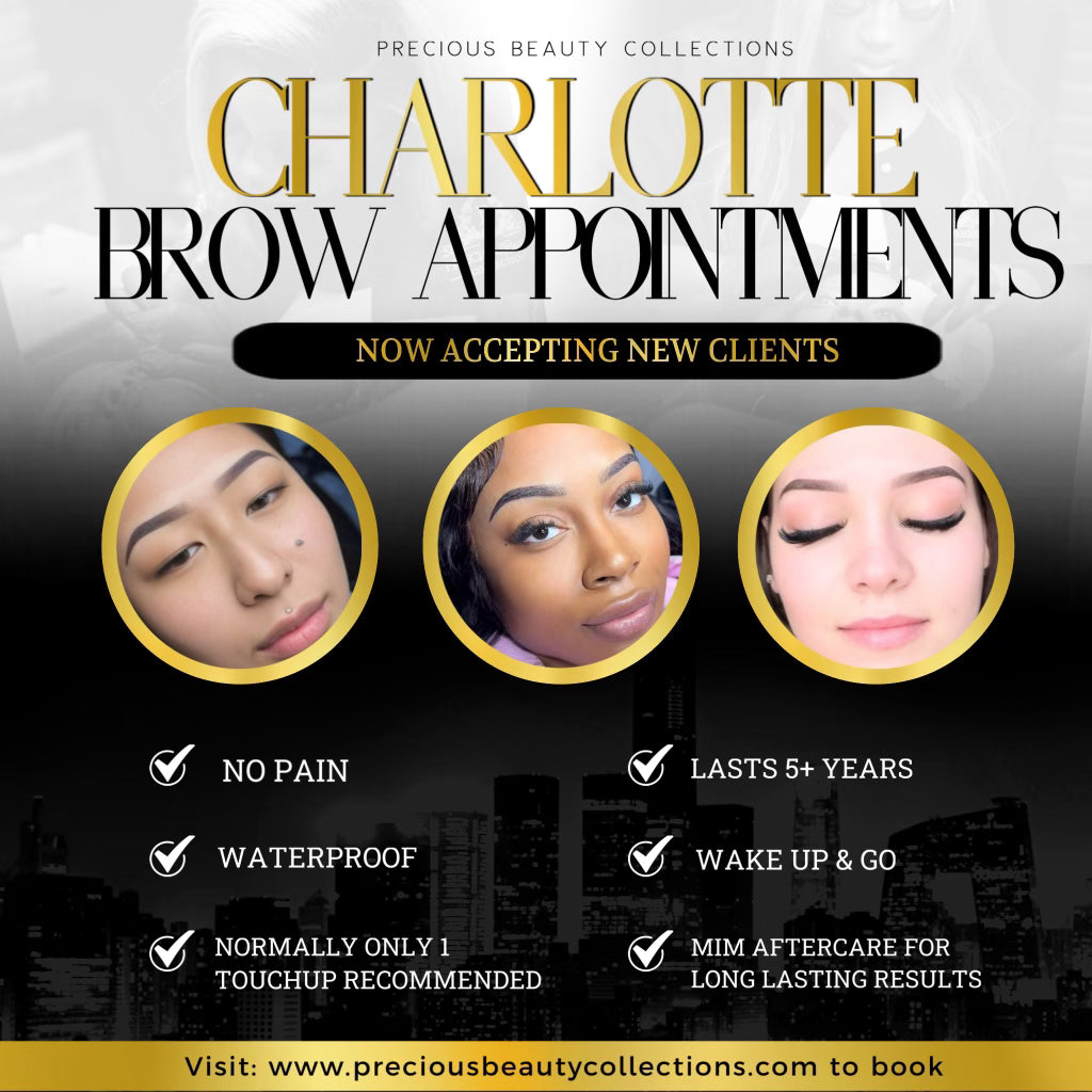 CHARLOTTE BROW APPOINTMENTS