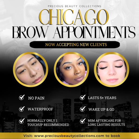 CHICAGO BROW APPOINTMENTS